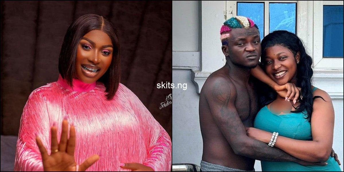 Ashabi simple claps back at critics shaming her over relationship with portable