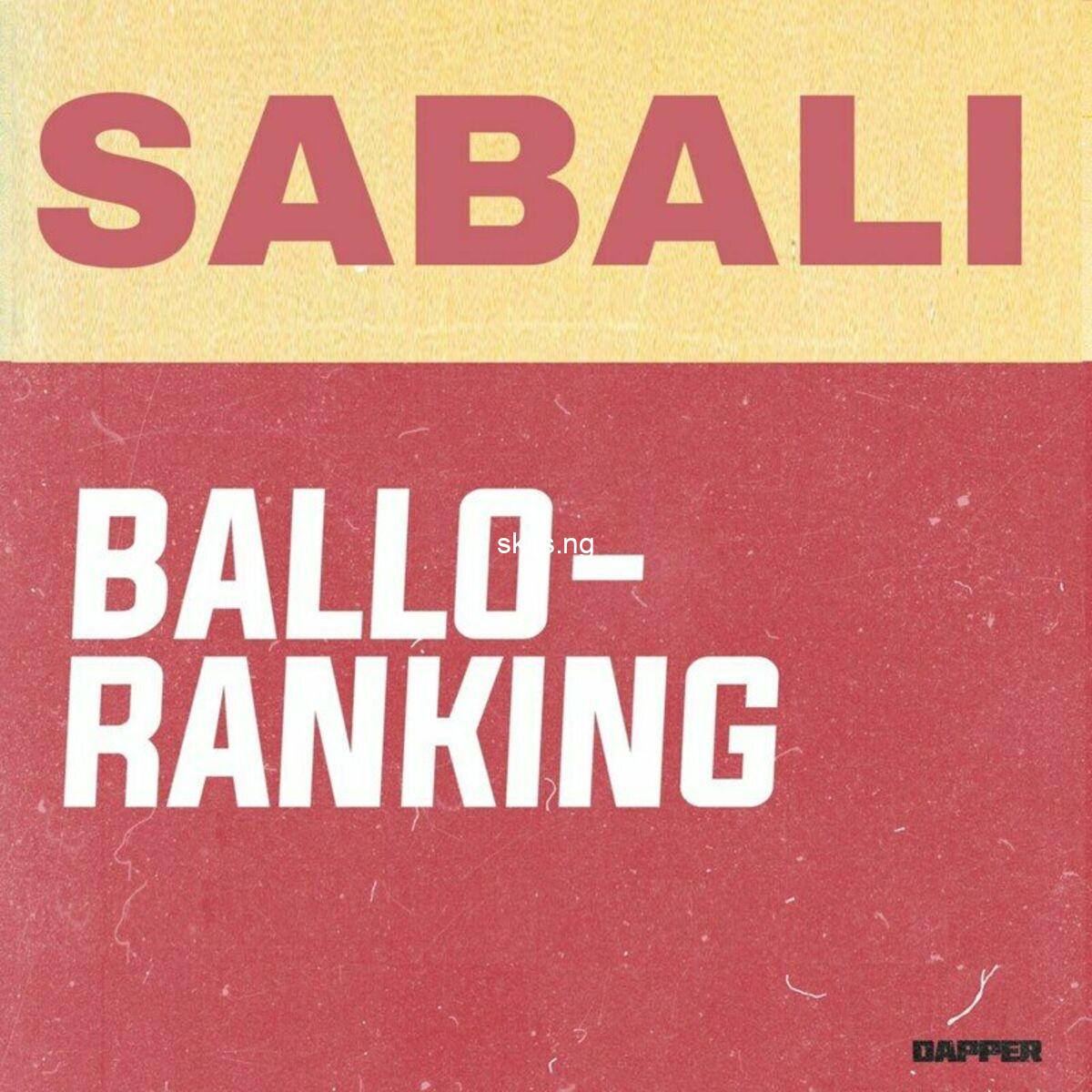 Sabali lyrics by balloranking
