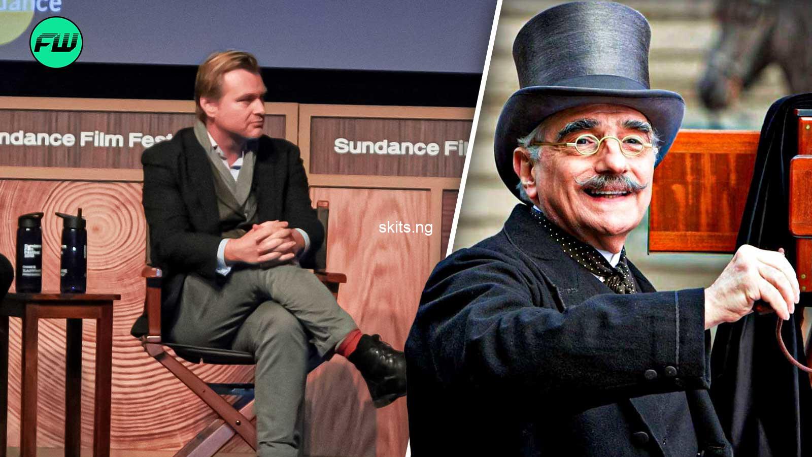 You have to wear those goofy glasses christopher nolan firmly dismissed making 1 kind of film that martin scorsese called liberating