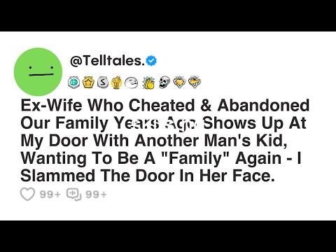 He abandoned his family for another lady but was shocked to see his ex wife happily married
