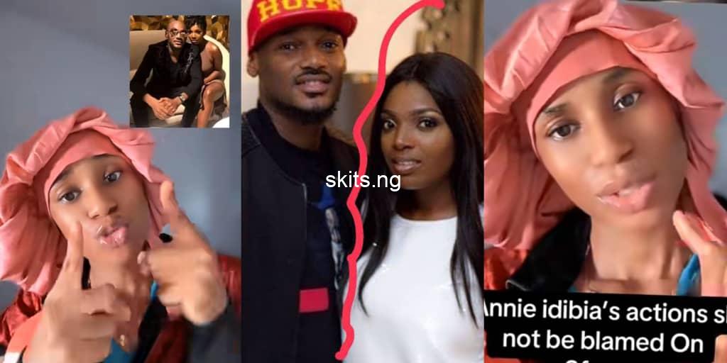 Lady slams annie idibia blames her for marriage collapse