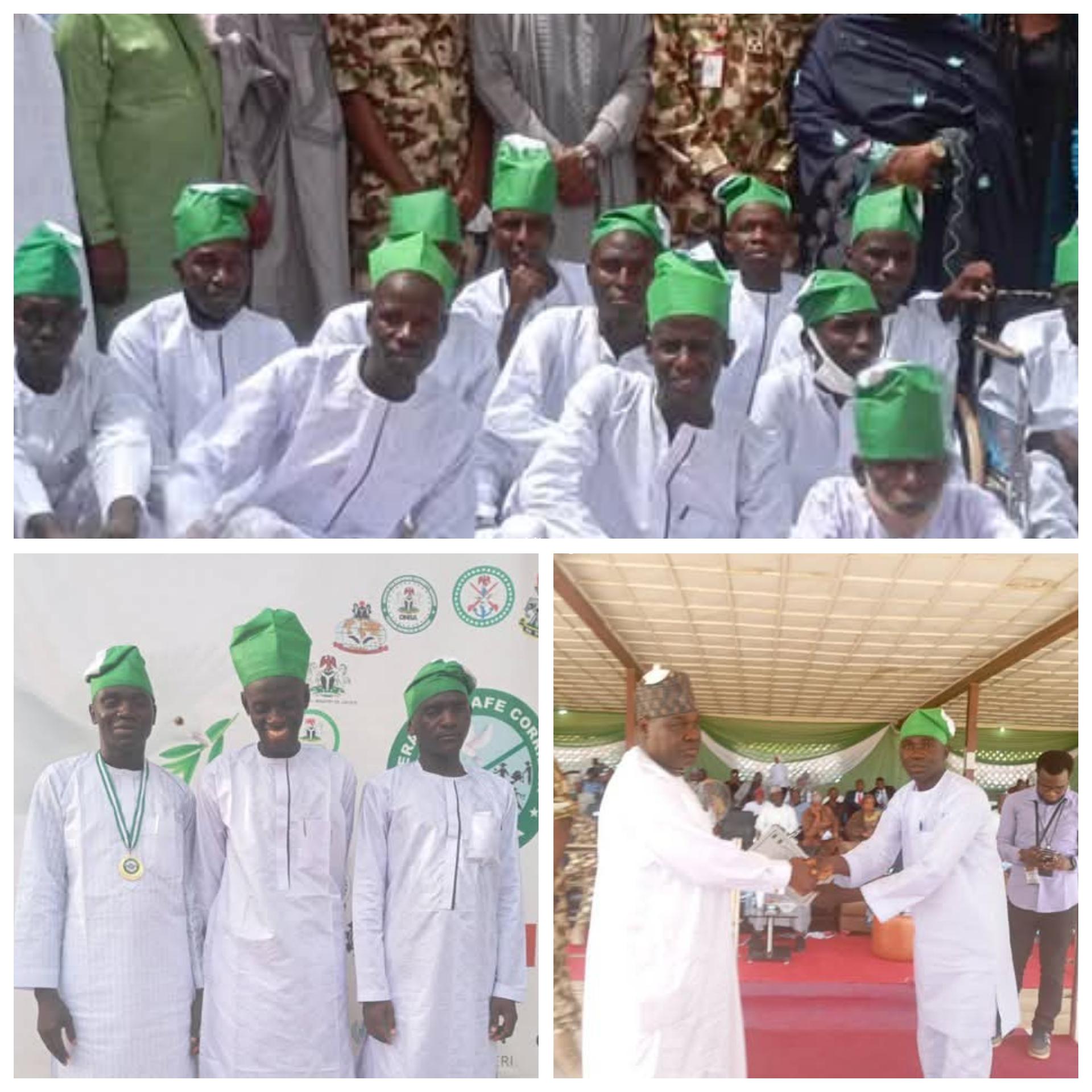390 repentant boko haram members graduate from de radicalisation programme in gombe