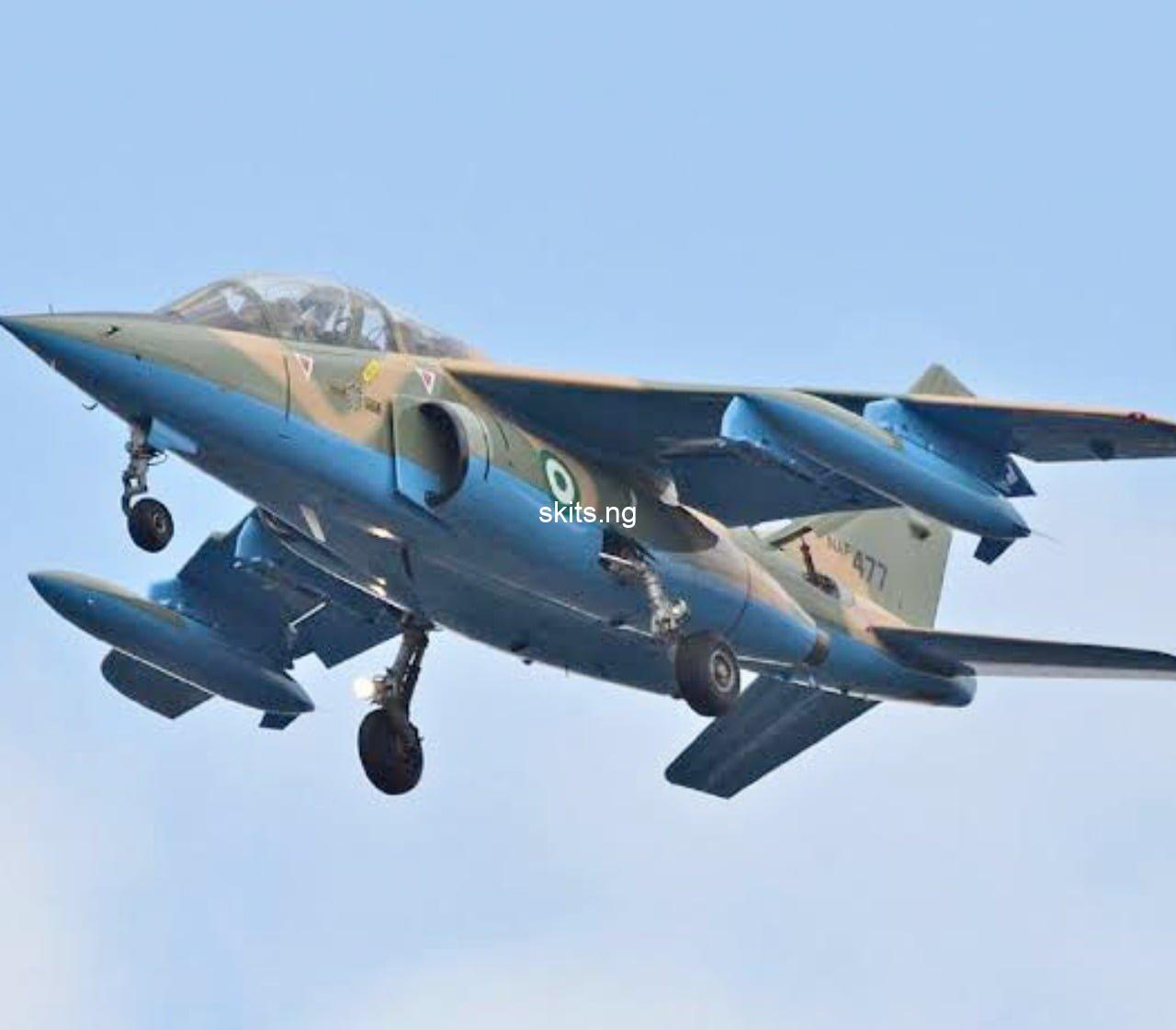 Airstrikes destroy bandit hideouts in katsina kill over 20 naf