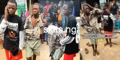 Mallam steals iphone 14 pro max from mosque tries selling it for e282a635000