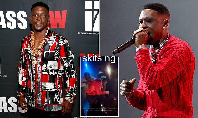 Shooting at rapper boosie badazzs concert leaves two fans critically injured video