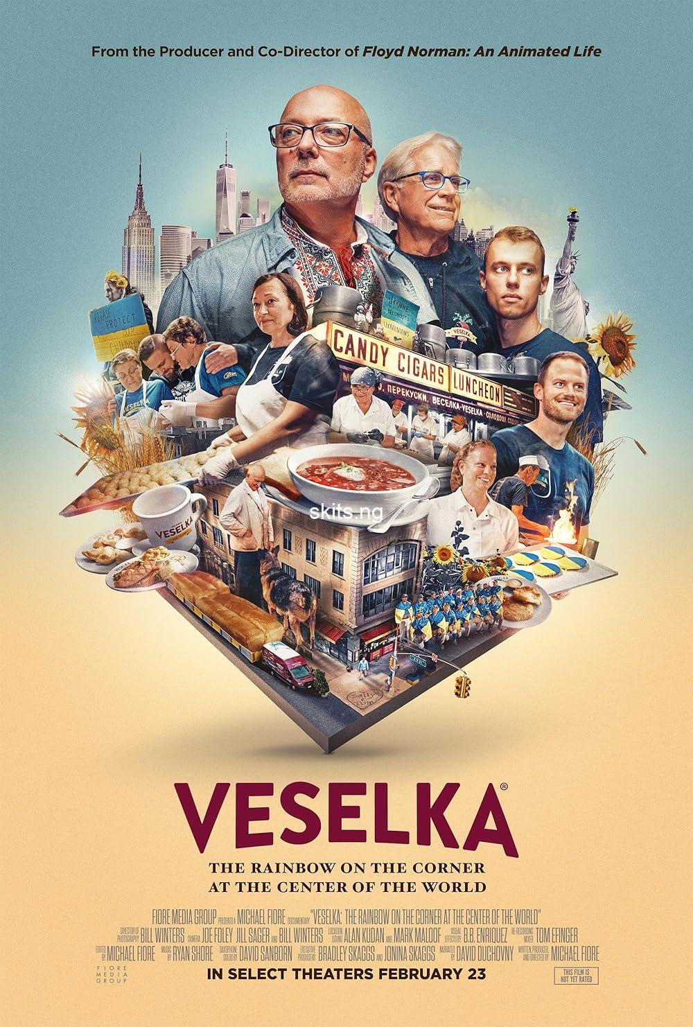 Veselka the rainbow on the corner at the center of the world 2024 movie