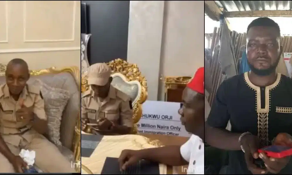 Businessman hosts immigration officer who refused n10m iphone bribe from native doctor