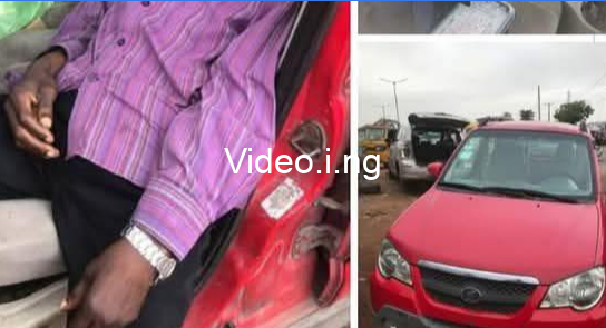 Man d!es inside his vehicle on Lagos road