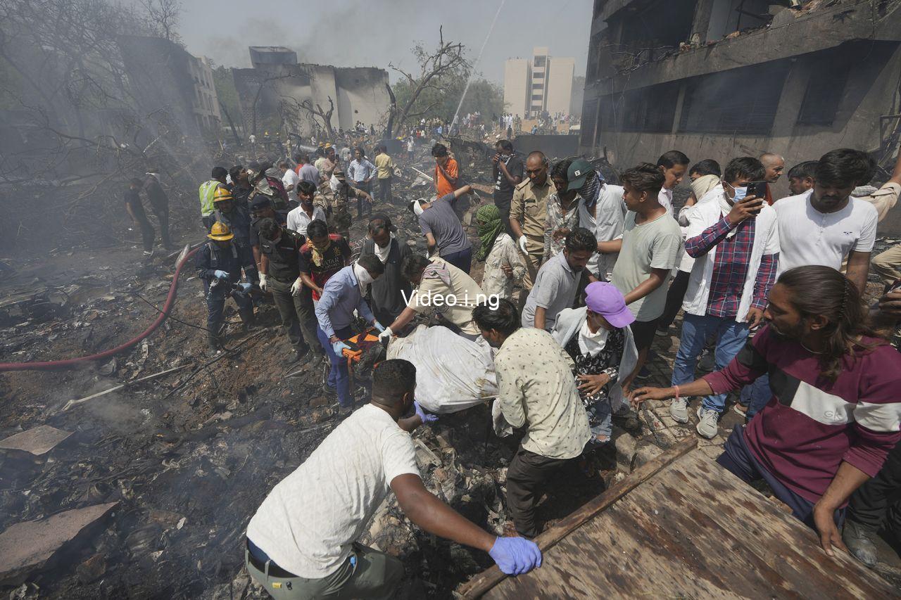 Death toll in air india crash pegged at 290 as doctors in building where plane engine crashed are recorded among casualties