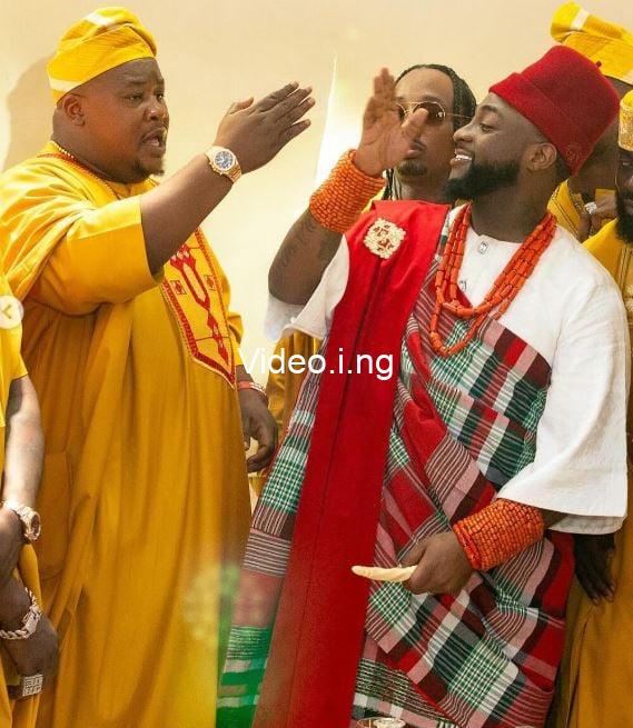 Cubana chief priest opens up on absence at davidos white wedding