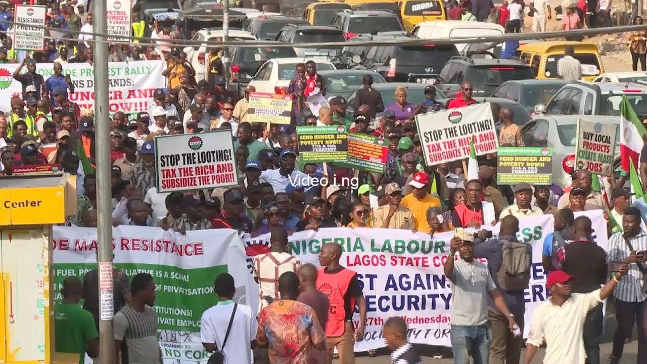 Labours begins protest enter nassthe new the oyinbo hushpuppo