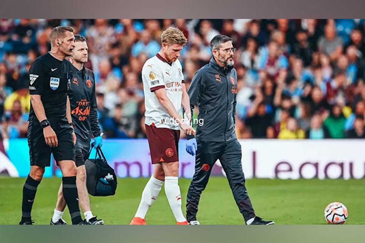 Pep guardiola gives an update on kevin de bruynes injury