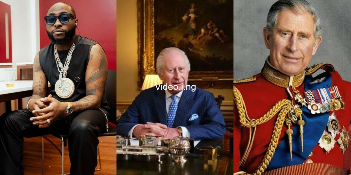 Davido reacts as king of england declares love for his music