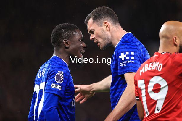 Everton vs man united idrissa gueye breaks his silence following red card