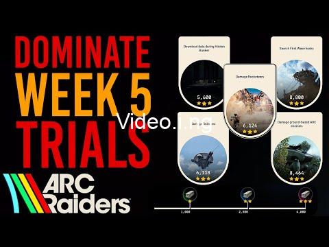 How to complete this weeks arc raiders trials week