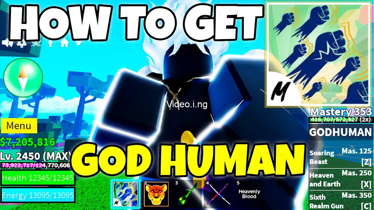How to unlock godhuman in blox fruits