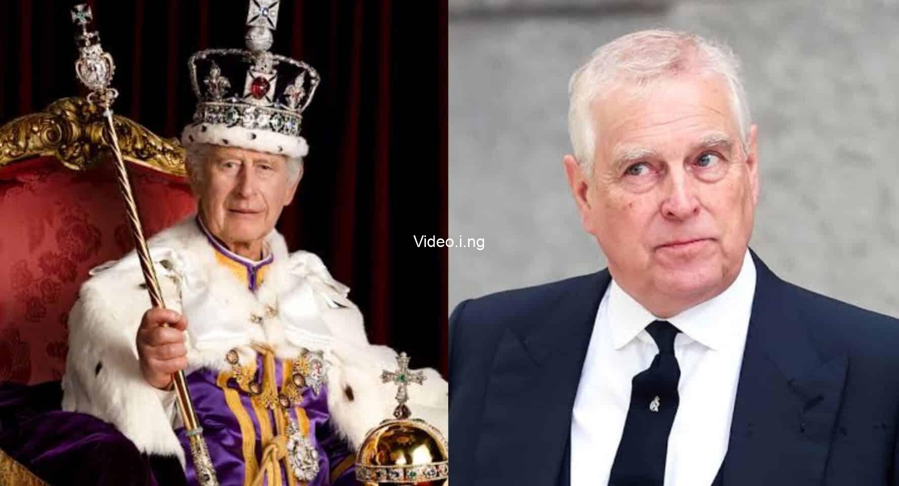 King charles iii strips his brother of all titles orders him out of royal household
