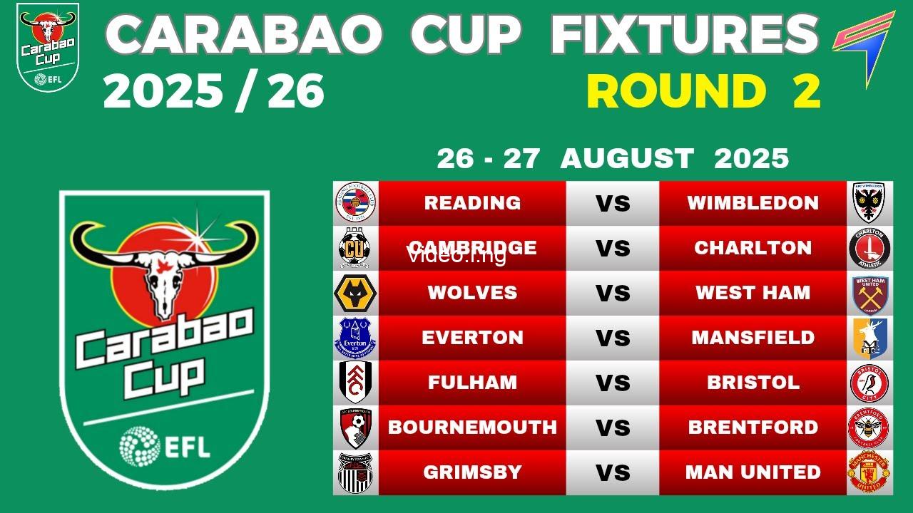 2025 26 carabao cup semi final fixtures