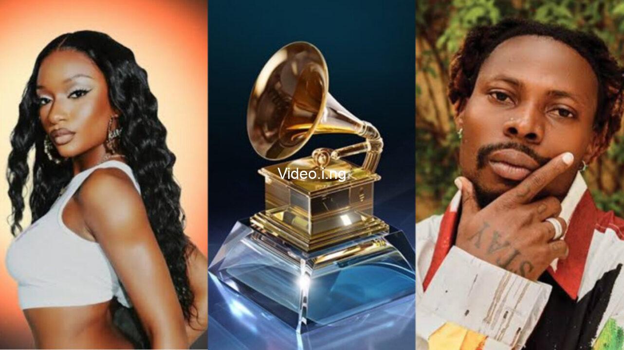 Asake and ayra starr react to receiving first grammy award nomination