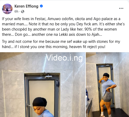 If your wife lives in festac amuwo odofin okota ago try and gather money for dna tests nigerian woman tells married men