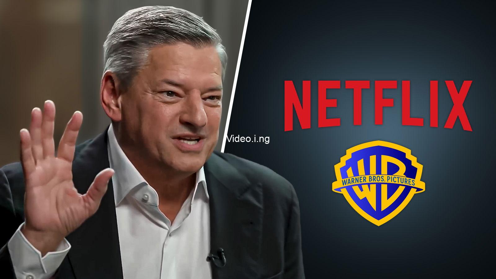 Netflix threatens cinemas ceo ted sarandos reveals future of wb theatrical releases