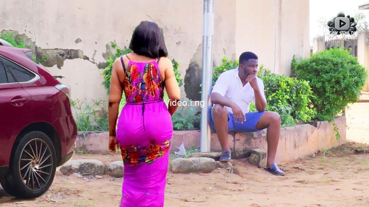 The homeless man became rich when a good samaritan lady saved his life 1 nollywood nigerian movies