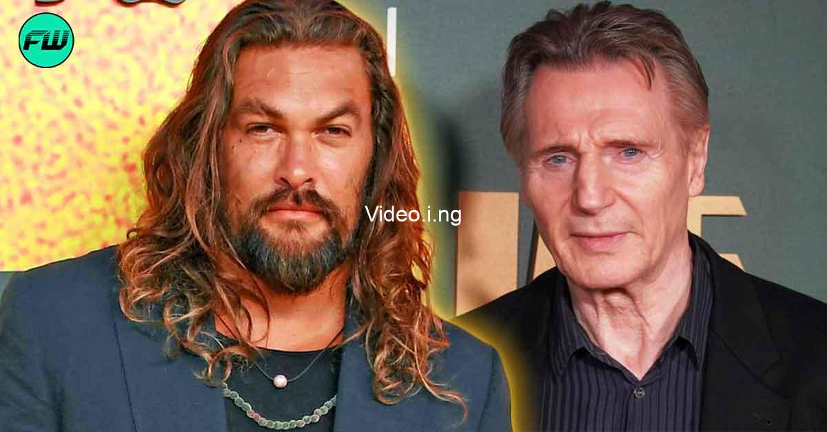 I creeped him out he got up left awkward jason momoa encounter made even liam neeson uncomfortable
