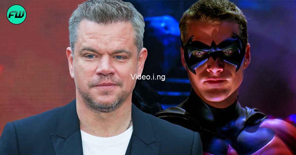 I didnt want to do an overly innocent robin batman director revealed why he cast an adult dick grayson in 336m movie that nearly cast matt damon