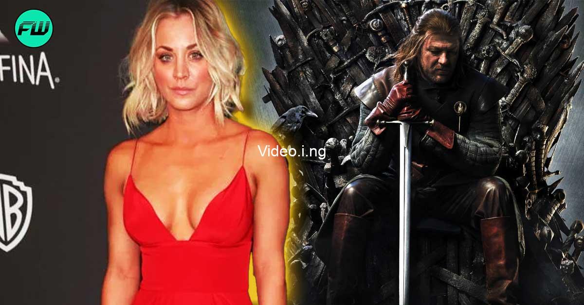 Im not touching anything kaley cuoco freaked out game of thrones actor during her first ever sx scene after which she vowed to never get naked again