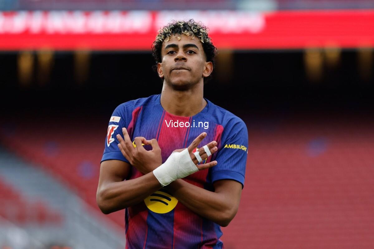Lamine yamal breaks 18 year old la liga record with hattrick