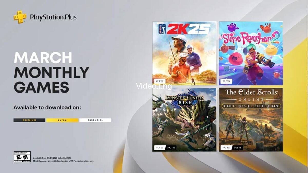 Ps plus monthly free games for march 2026 revealed
