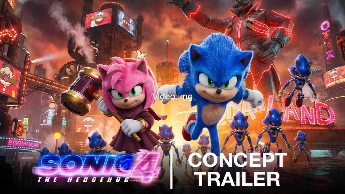 Sonic the hedgehog 4 movie teaser is an exciting amy rose nod