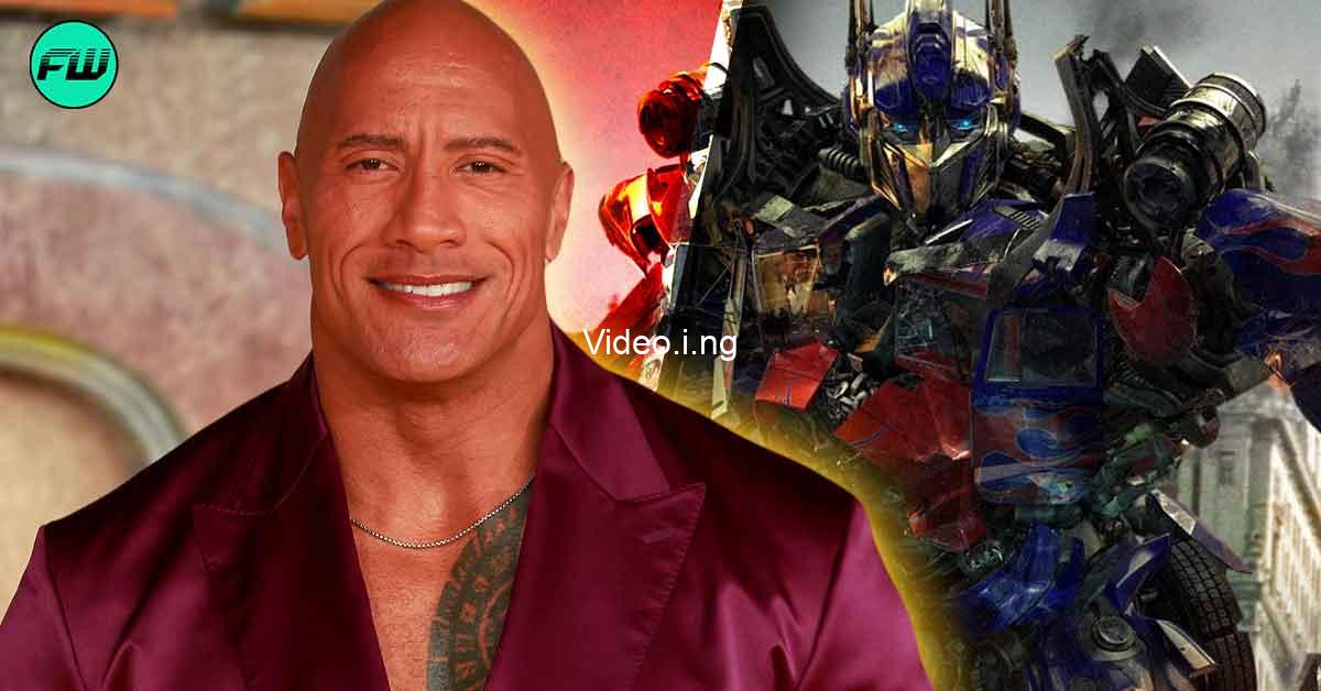 Strong guys who can be as gentle as a pussycat dwayne johnson who rejected transformers was publicly wooed by transformers actress